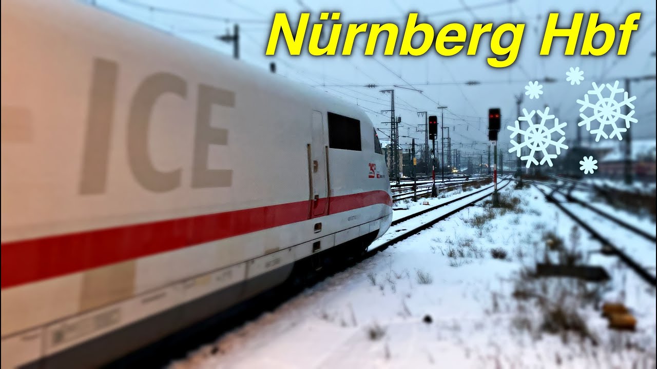 Wintereinbruch: Nürnberg Hbf | Dezember 2020