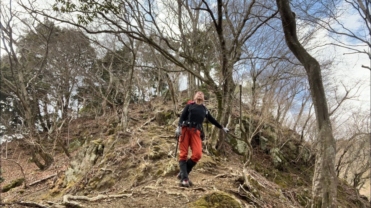 丹沢大山　阿夫利神社祈願　山は自己責任