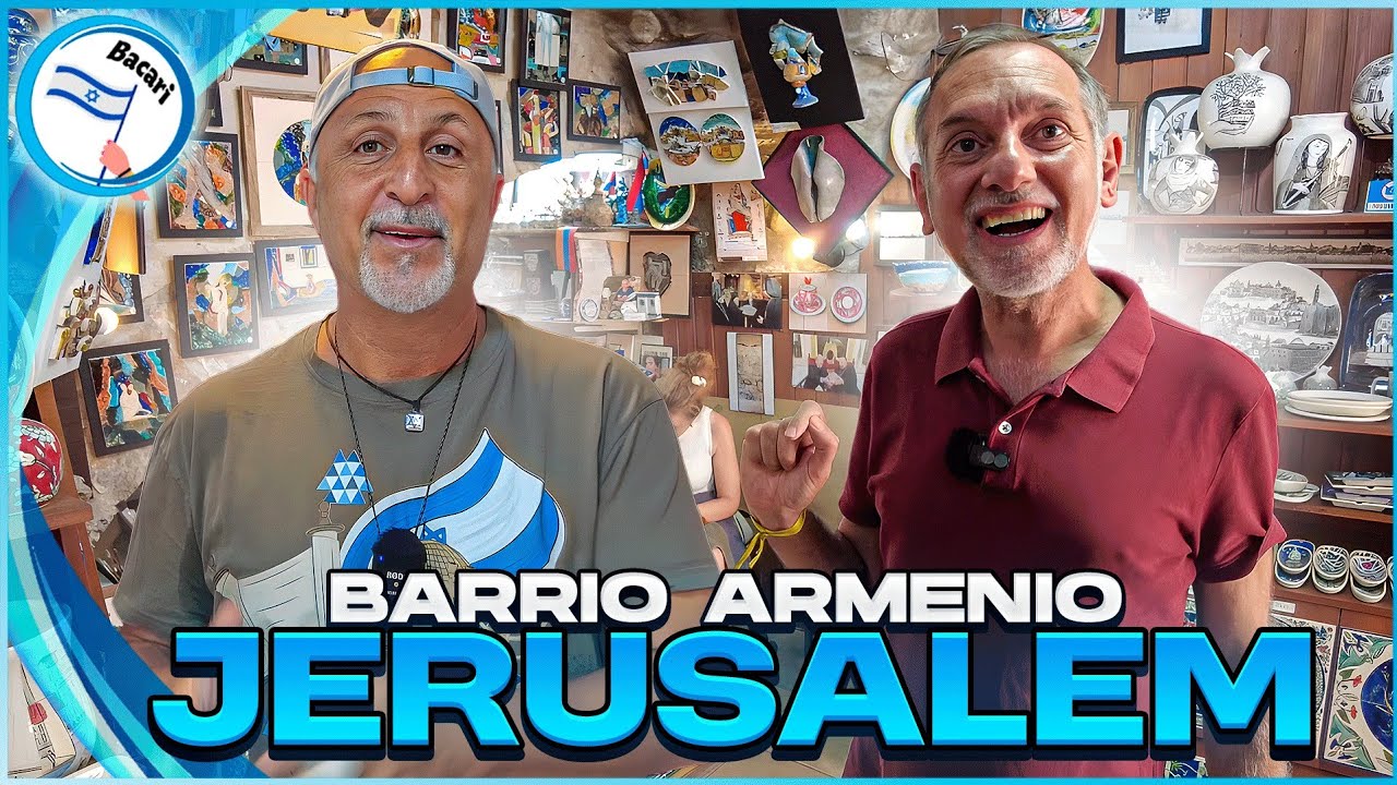 Descubriendo ISRAEL- El Barrio ARMENIO de JERUSALÉN