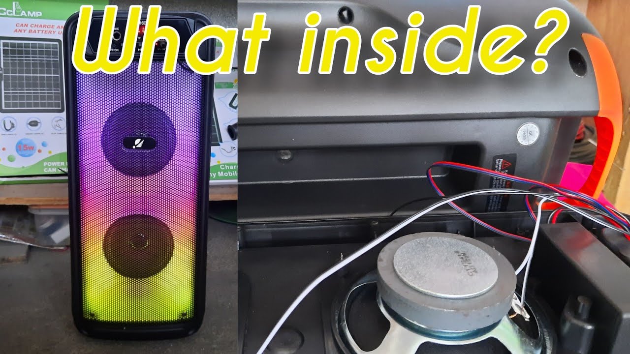 kts bluetooth speaker what inside?