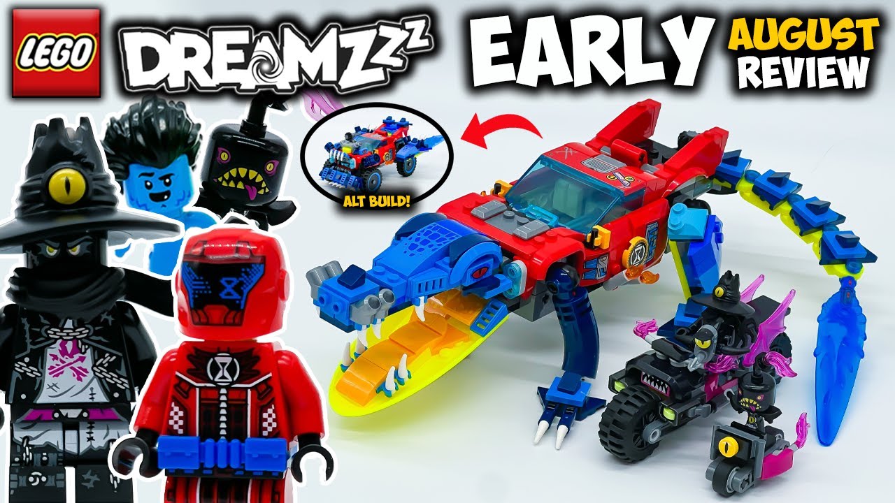 LEGO Dreamzzz Crocodile Car EARLY Review (BOTH BUILDS!) | Set 71458