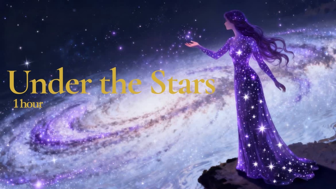 Celestial Maiden Under the Stars 🌙 | 1 Hour Focus BGM
