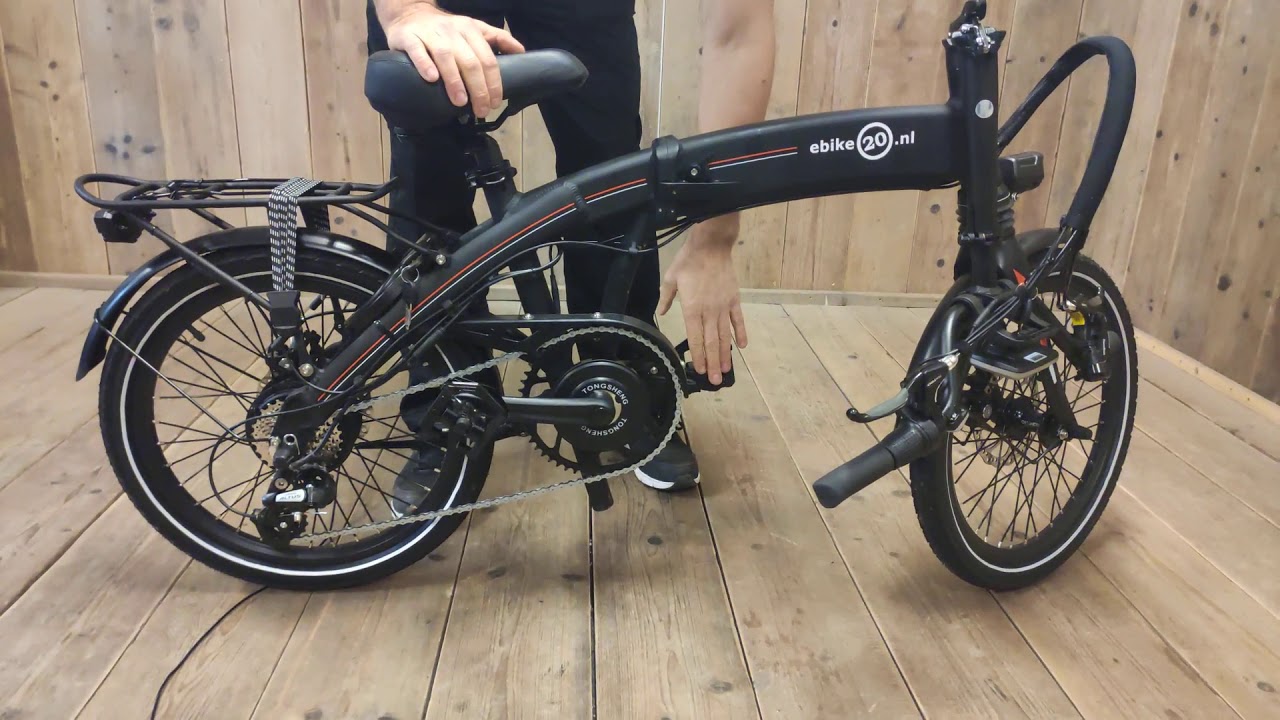 Ebike20 Design III - opvouwen