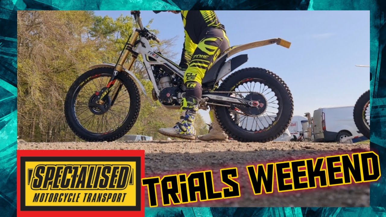 Trials bikes Parkwood off road Tong after a long layoff.