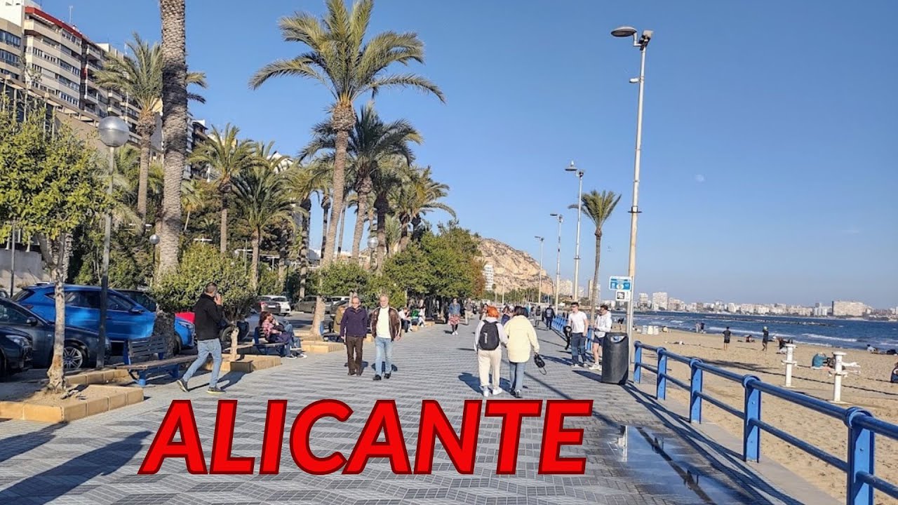 ALICANTE - Recorrido por el centro, el casco histórico y las playas.