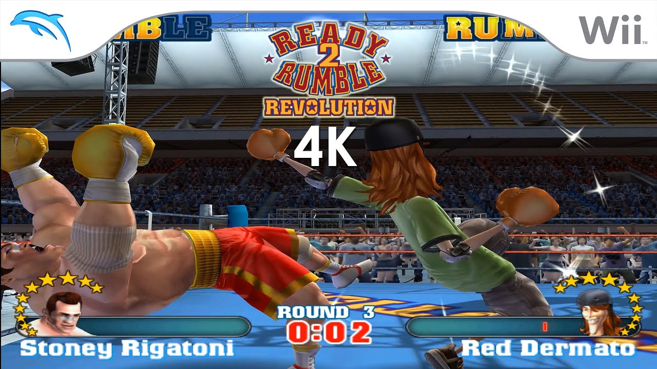 Ready 2 Rumble: Revolution (4K / 2160p) | Dolphin Emulator 5.0-15936 | Nintendo Wii