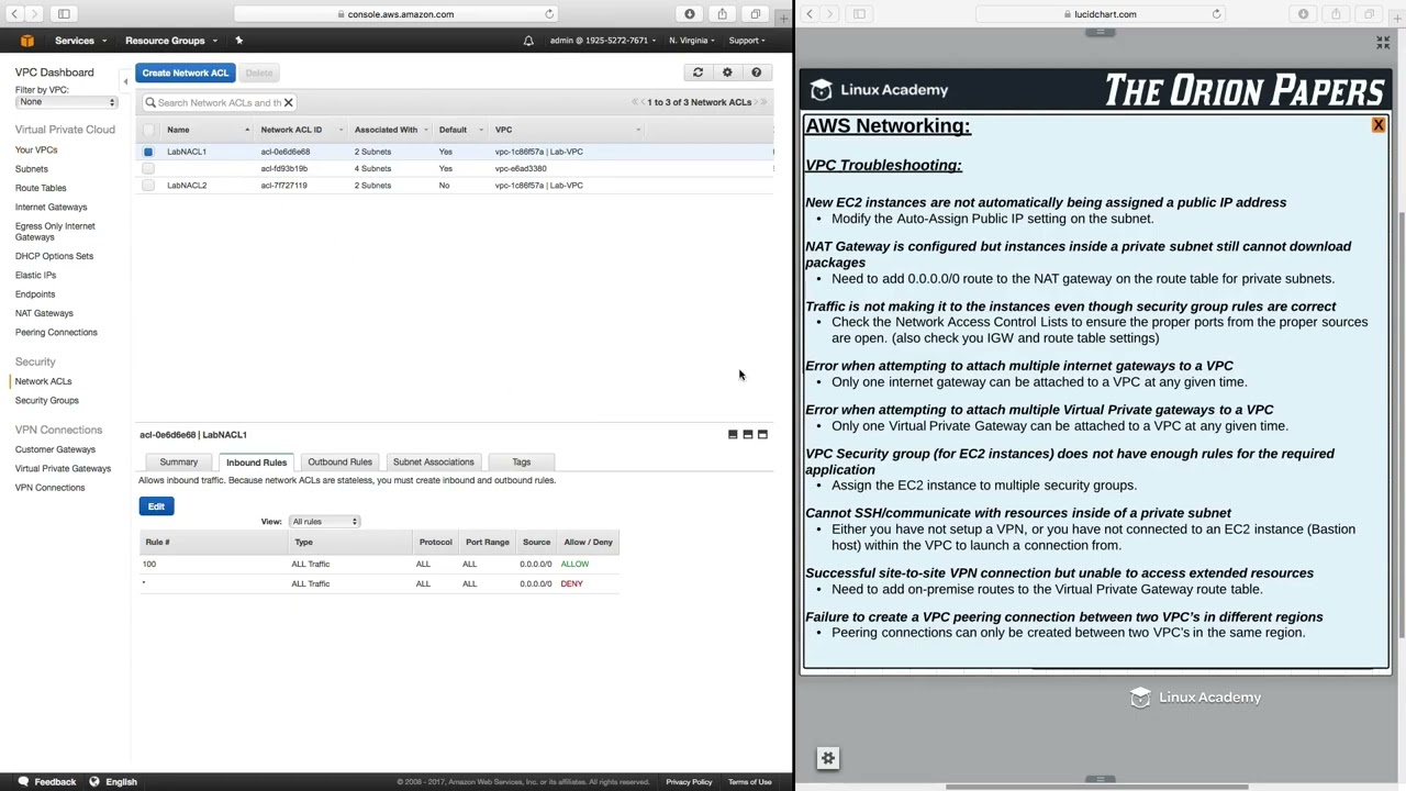 38 VPC Troubleshooting Scenarios AWS TUTORIAL CERTIFIED SOLUTIONS ARCHITECT ASSOCIATE COURSE
