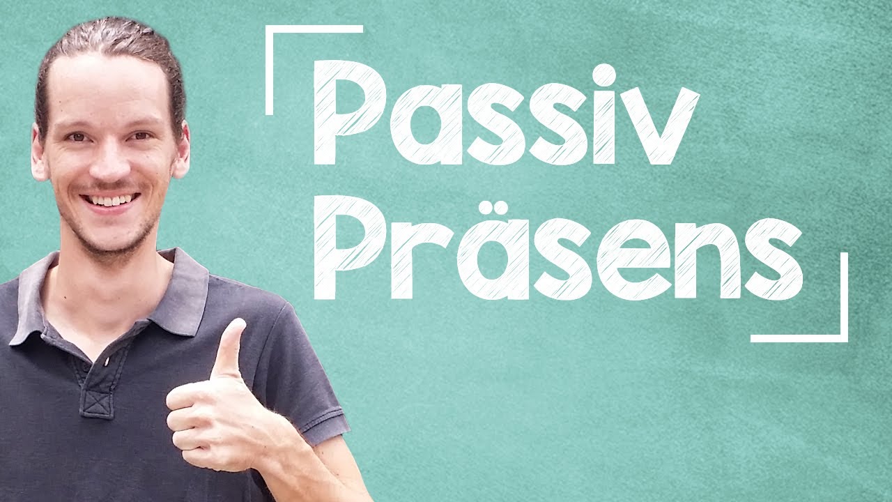German Lesson (38) - Passiv Präsens - B2