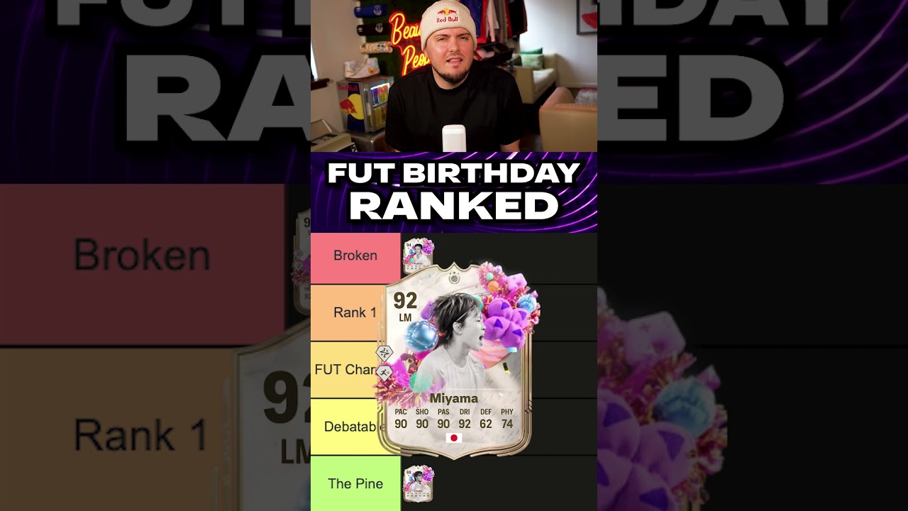 Ranking FUT BIRTHDAY ICONS on FC 26! 🎉 #fc26
