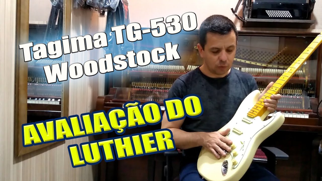 Guitarra Tagima TG-530 Woodstock Avaliação do Luthier