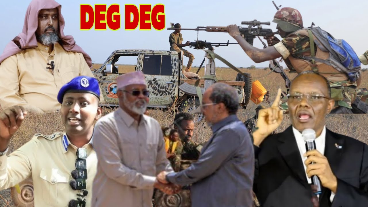 DEG-DEG Dhaawaca Cali dheere & Dagaalka Jamaame DF oo ciidan dul dhigatay A/madobe khilafka Laftagar