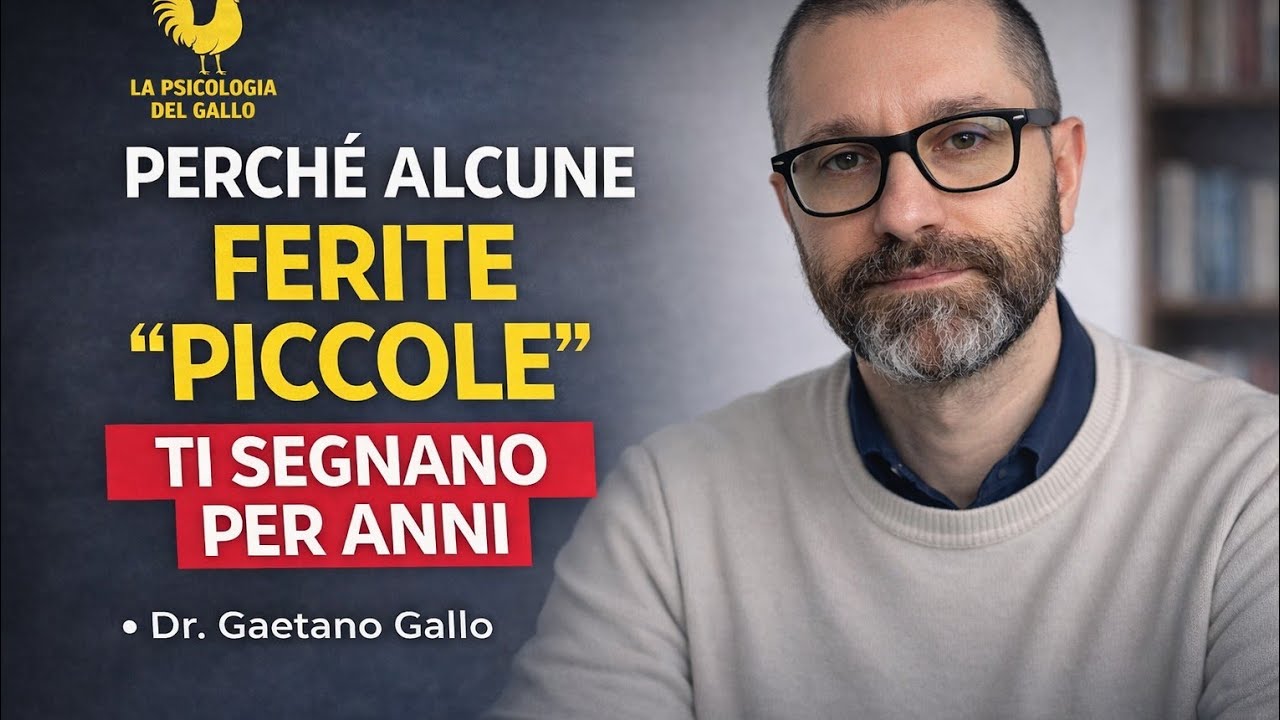 Perché alcune ferite “piccole” ti segnano per anni | Dr. Gaetano Gallo