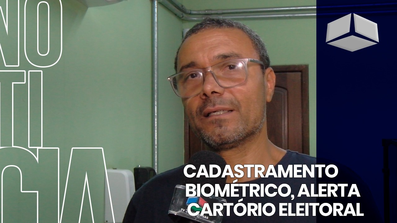 Eleitores devem ficar atentos ao cadastramento biométrico, alerta cartório eleitoral