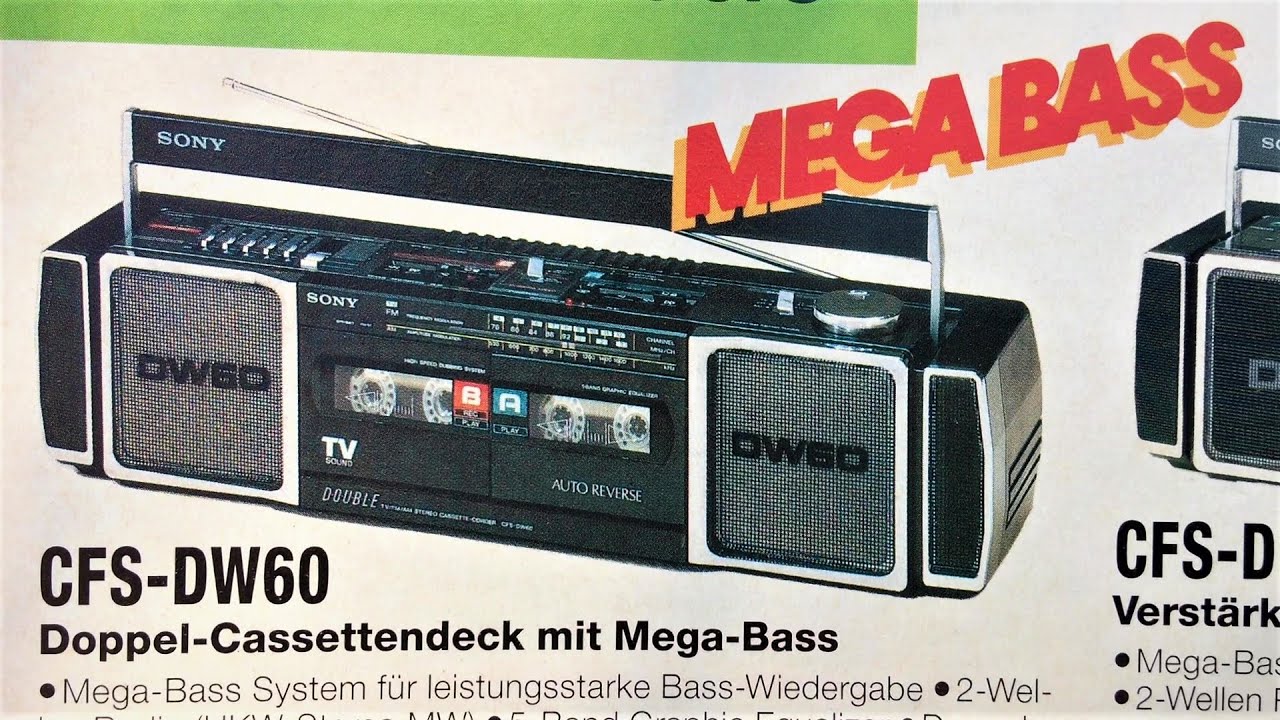 Sony Catalog 1988 part #2 Amplifiers Boombox Cassette Deck CD Player EQ Midi-System Receiver Tuner