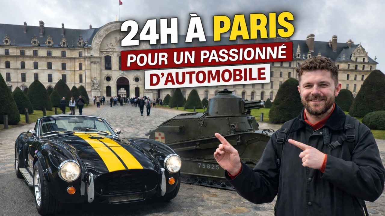 24H À PARIS POUR UN PASSIONNÉ AUTOMOBILE