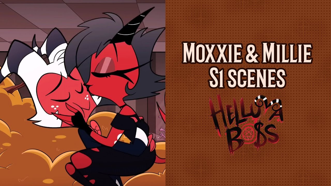 Helluva Boss - Millie & Moxxie scenes (pilot + s1)