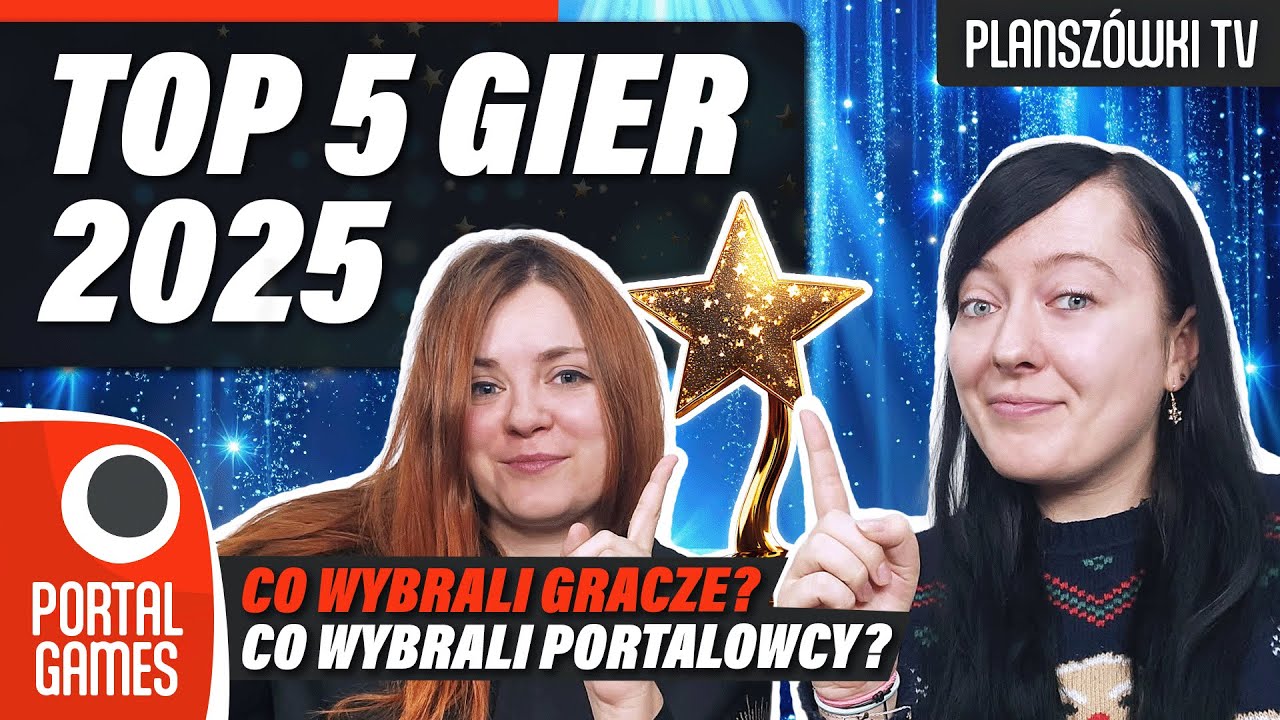 Planszówki TV - Top 5 gier planszowych 2025 | Gry Planszowe | Portal Games