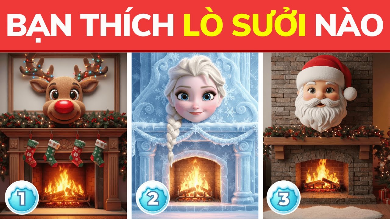 🎅 Bạn Sẽ Chọn Cái Nào? Xây Ngôi Nhà Giáng Sinh Trong Mơ 🎄🔥 | BuBo Quiz