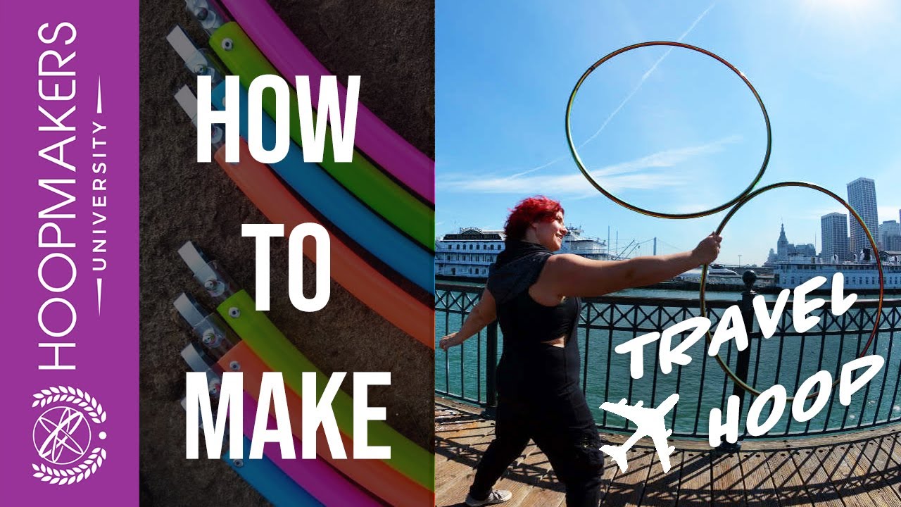 How to Make a Sectional Polypro Travel Hula Hoop