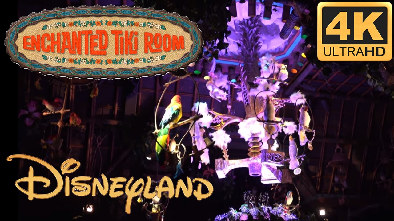 Walt Disney's Enchanted Tiki Room | 4K | Disneyland's First Audio Animatronic Show