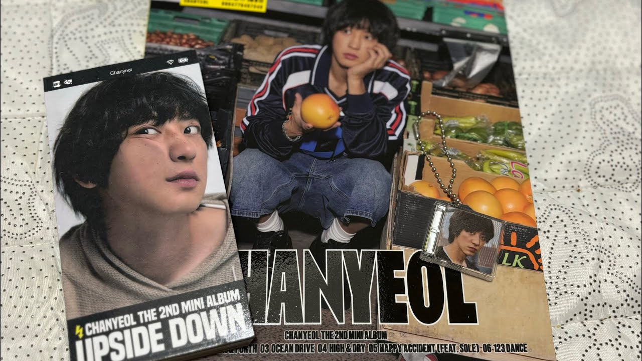 Unboxing EXO Chanyeol's Upside Down (photobook, smini, & selfie versions)