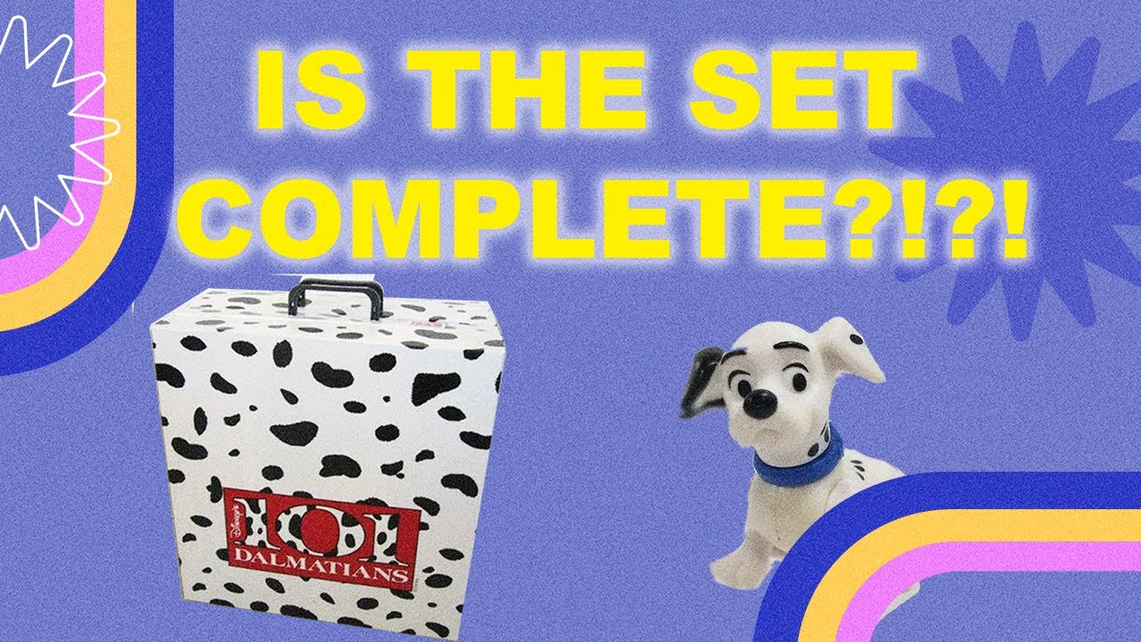 Rare McDonalds 101 Dalmatians 1996 review