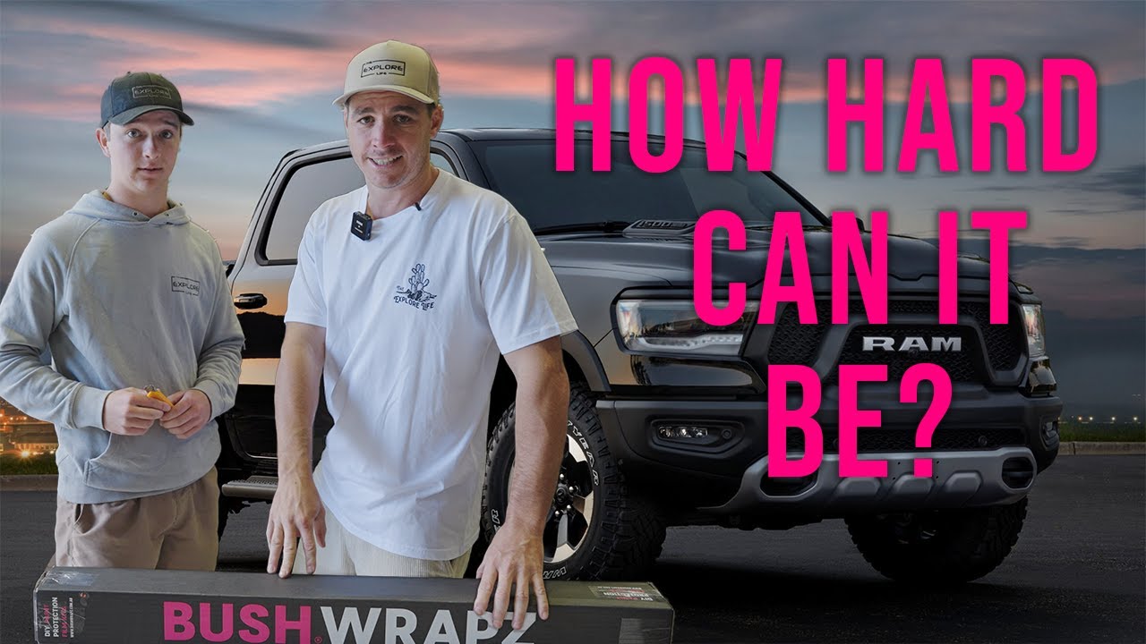The Explore Life INSTALLS BUSHWRAPZ for the FIRST TIME