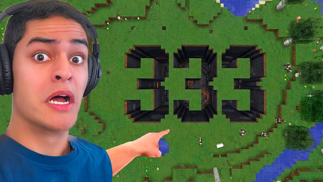 Encontrei a SEED 333 do Minecraft!