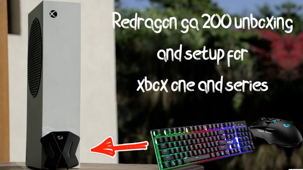How To Setup Redragon Ga 200 For Xbox One and Series