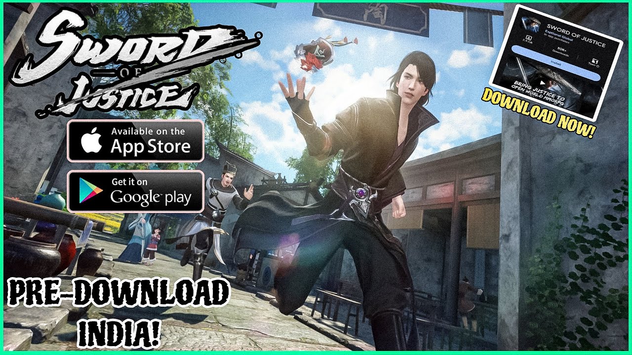 SWORD OF JUSTICE *LAUNCHED* | Download Now | New Open-World Game | Hindi |