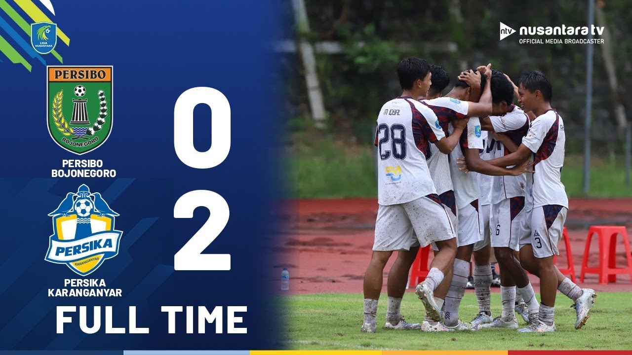 Full Highlights: Laga Memanas! Persika Karanganyar Taklukan Persibo Bojonegoro Skor 0-2
