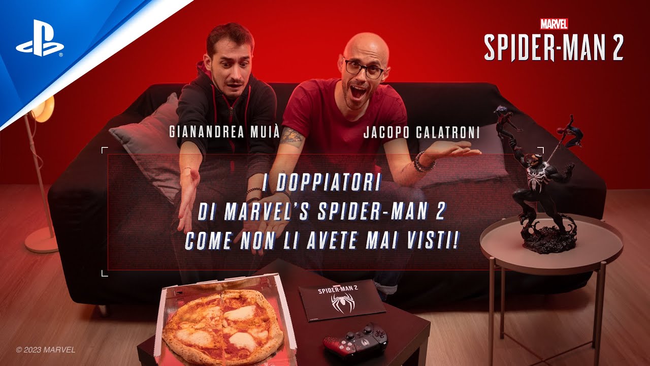 ESCLUSIVO. I doppiatori di Marvel’s Spider-Man 2 come non li avete mai visti!