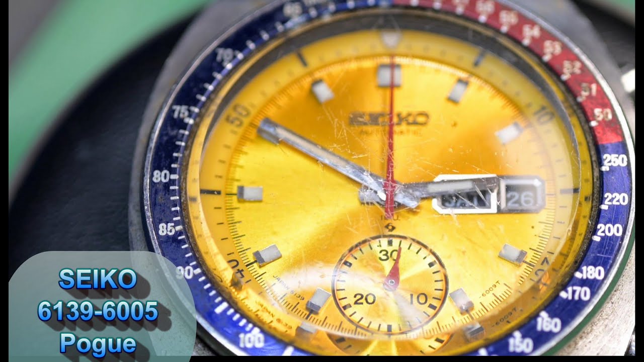 Reviving a Seiko 6139-6005 Pogue - Part 1 - Disassembly - First Ever Video!