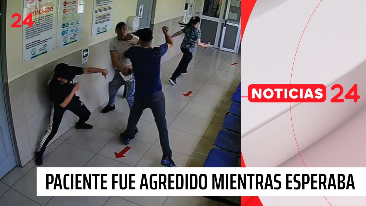 Temuco: sujetos irrumpen en Cesfam para golpear a paciente | 24 Horas TVN Chile