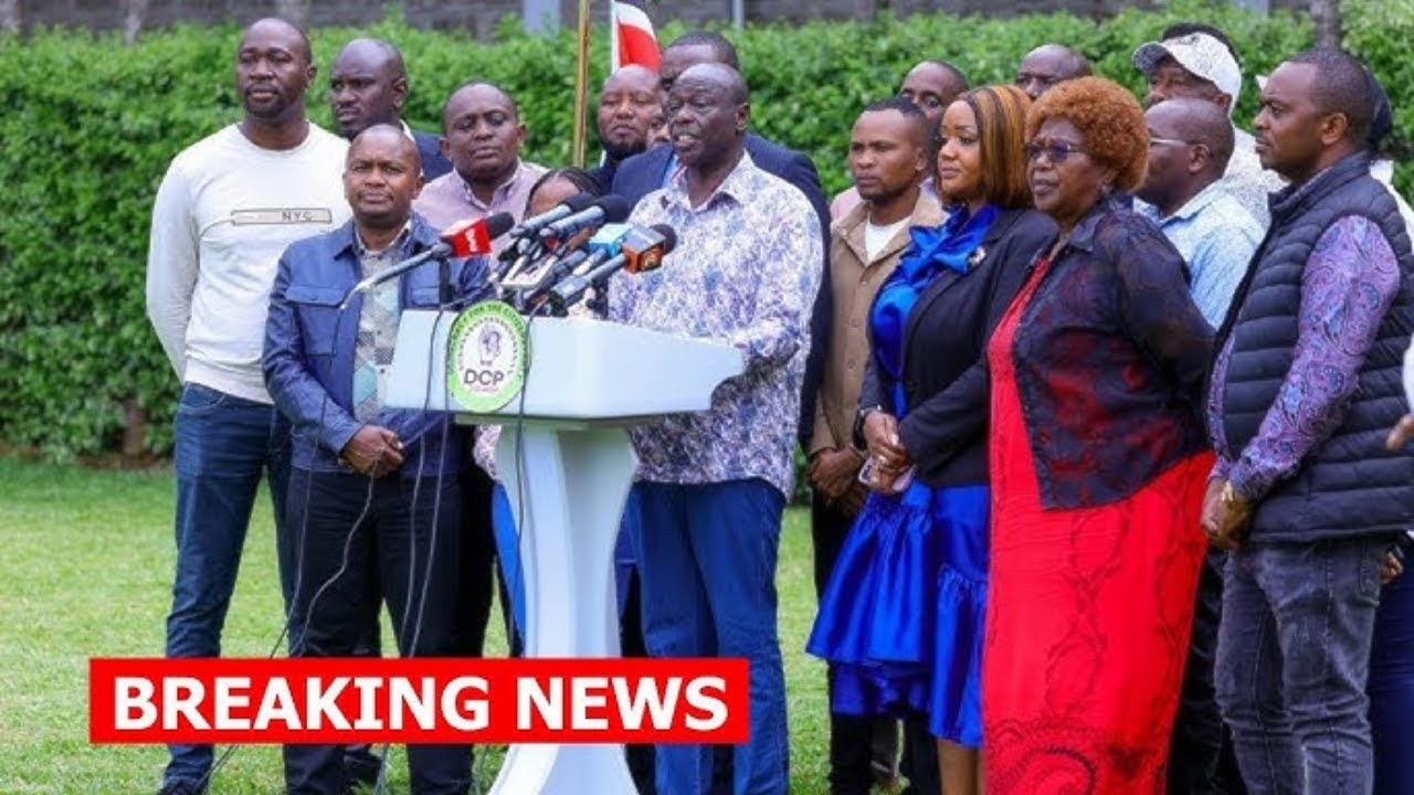 LIVE; RIGATHI GACHAGUA ADDRESSING THE NATION AFTER TEARGASSED IN CHURCH!