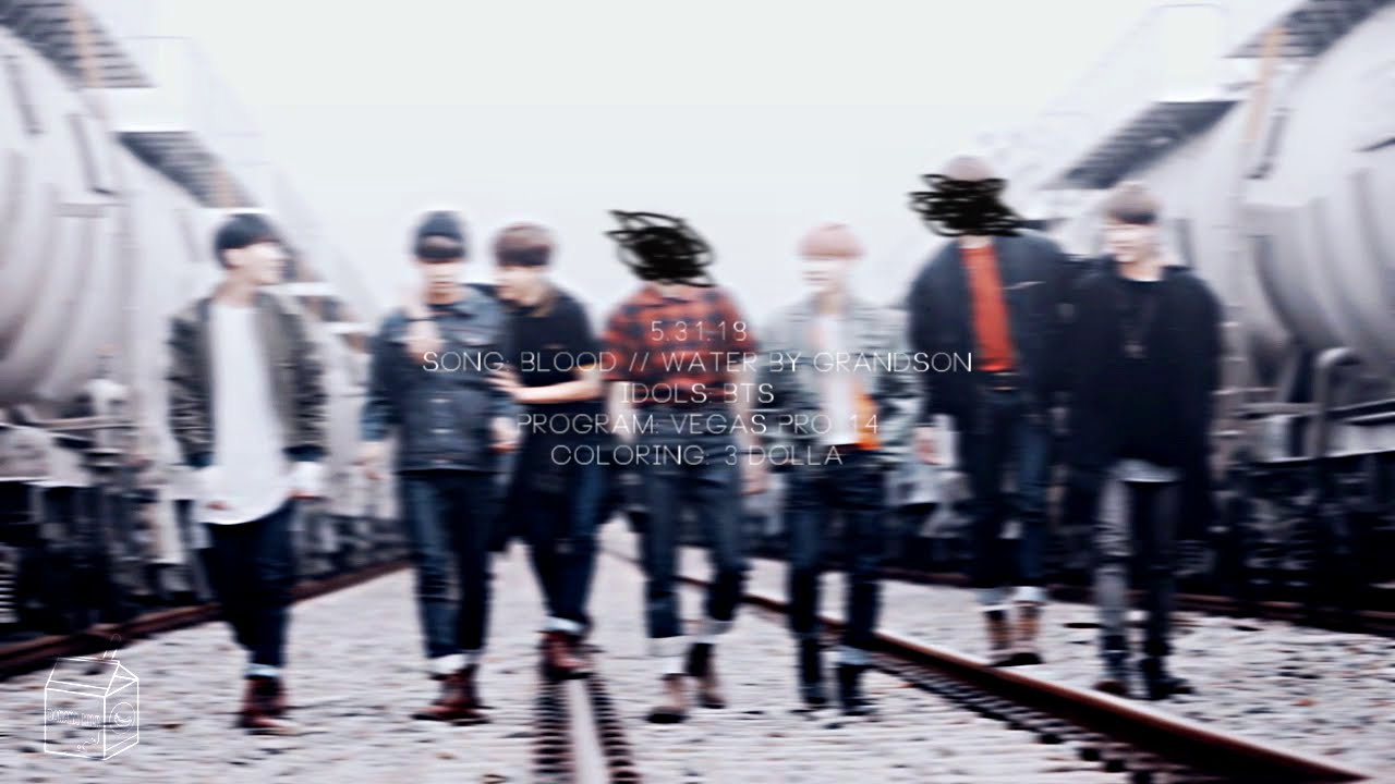 blood // water ● bts (the walking dead!au)