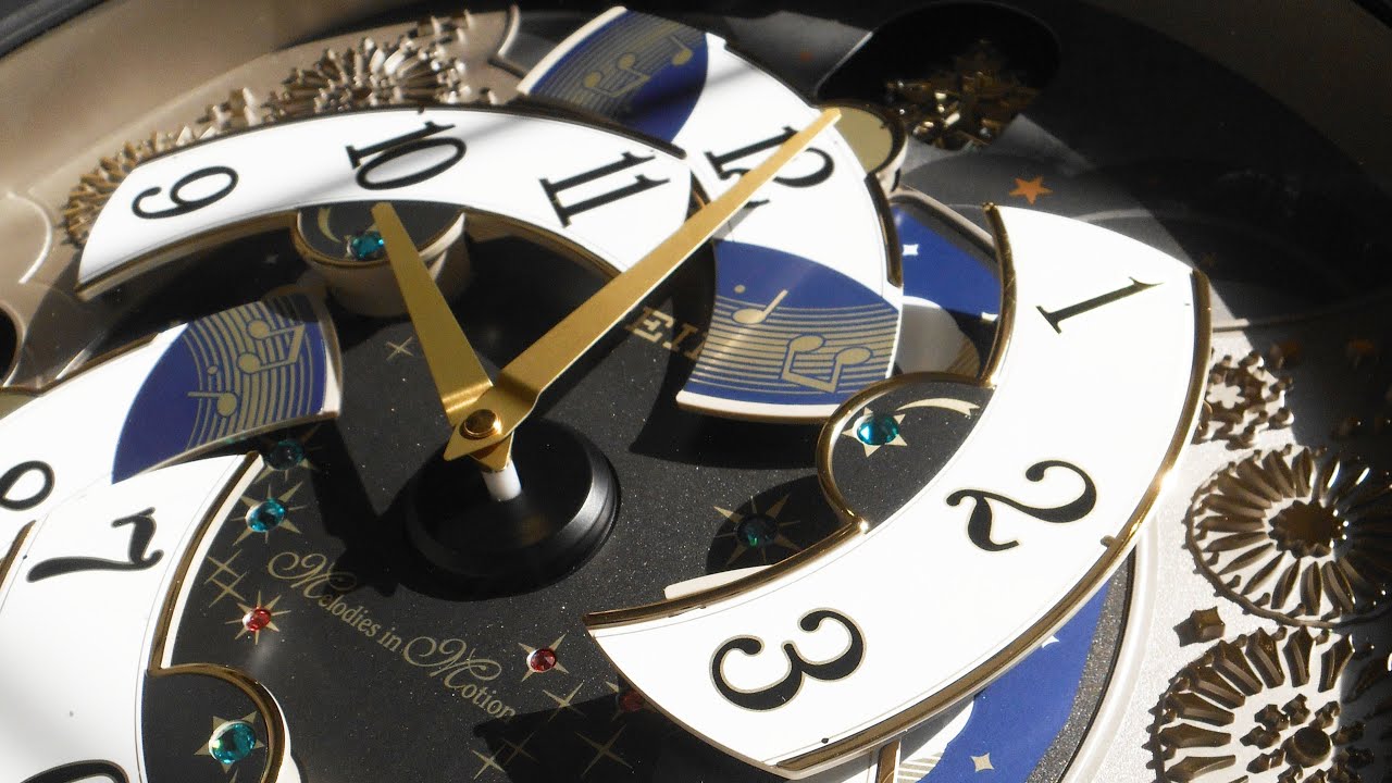 Seiko Melodies in Motion QXM385N Musical Clock