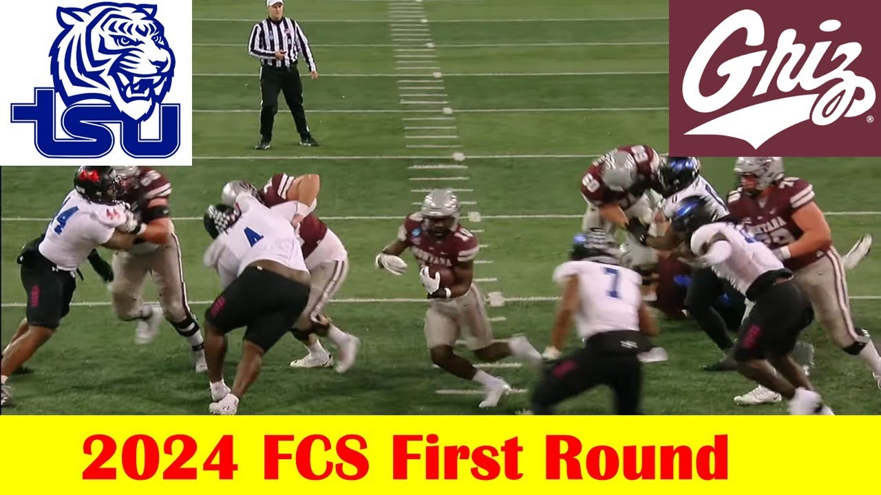 Tennessee State vs #14 Montana Football Game Highlights, 2024 FCS First Round