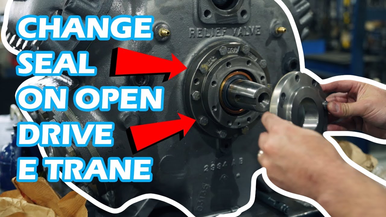 How to Change the Seal on an Open Drive E-TRANE | Compressor Education