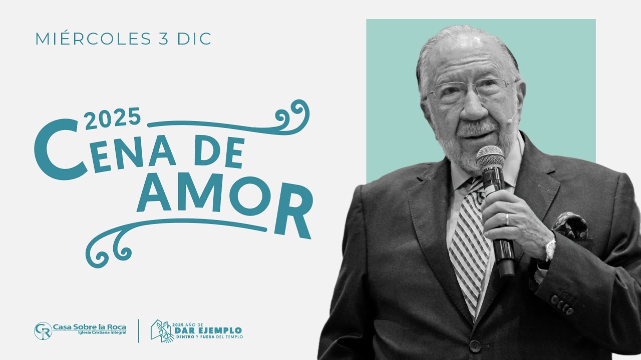 2025 Cena de amor - Ps. Dar&iacute;o Silva Silva | 3 diciembre 2025