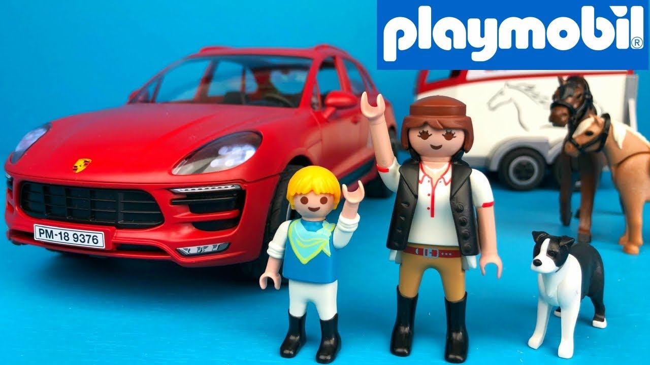 Playmobil Porsche Toy Race car Unboxing and Review | Playmobil 9376