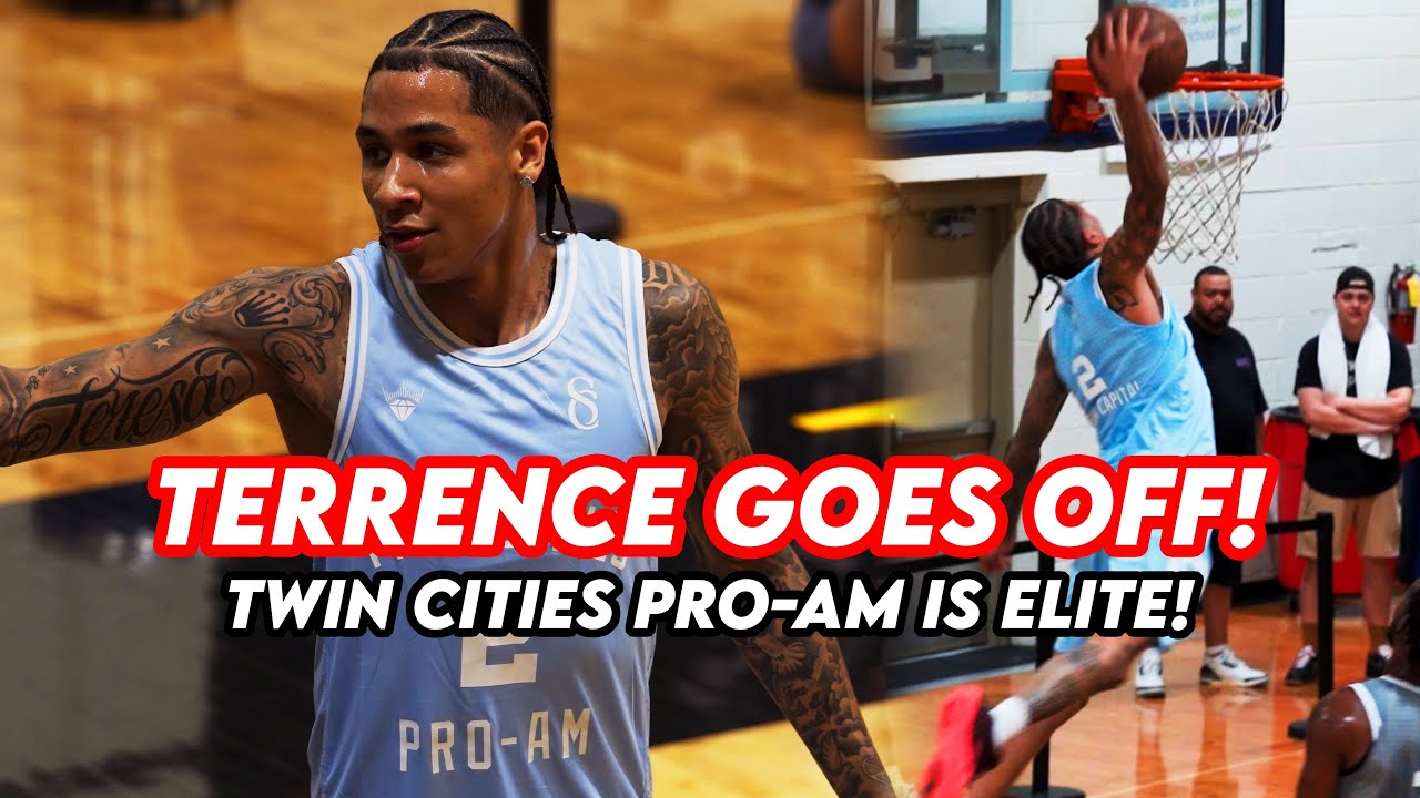 TERRENCE BROWN PUTS ON A SHOW VERSUS PROS!! Twin Cities Pro-Am Matchup Was Full Of Talent!