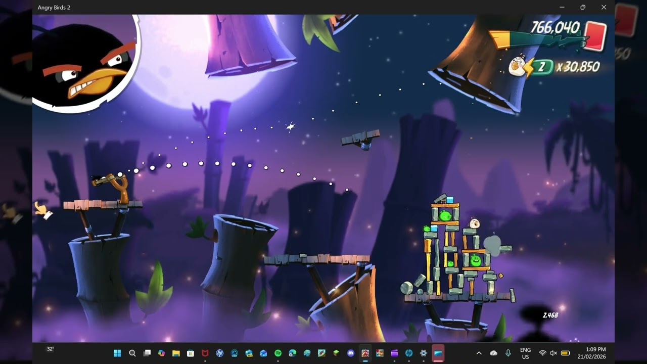 Angry birds gameplay