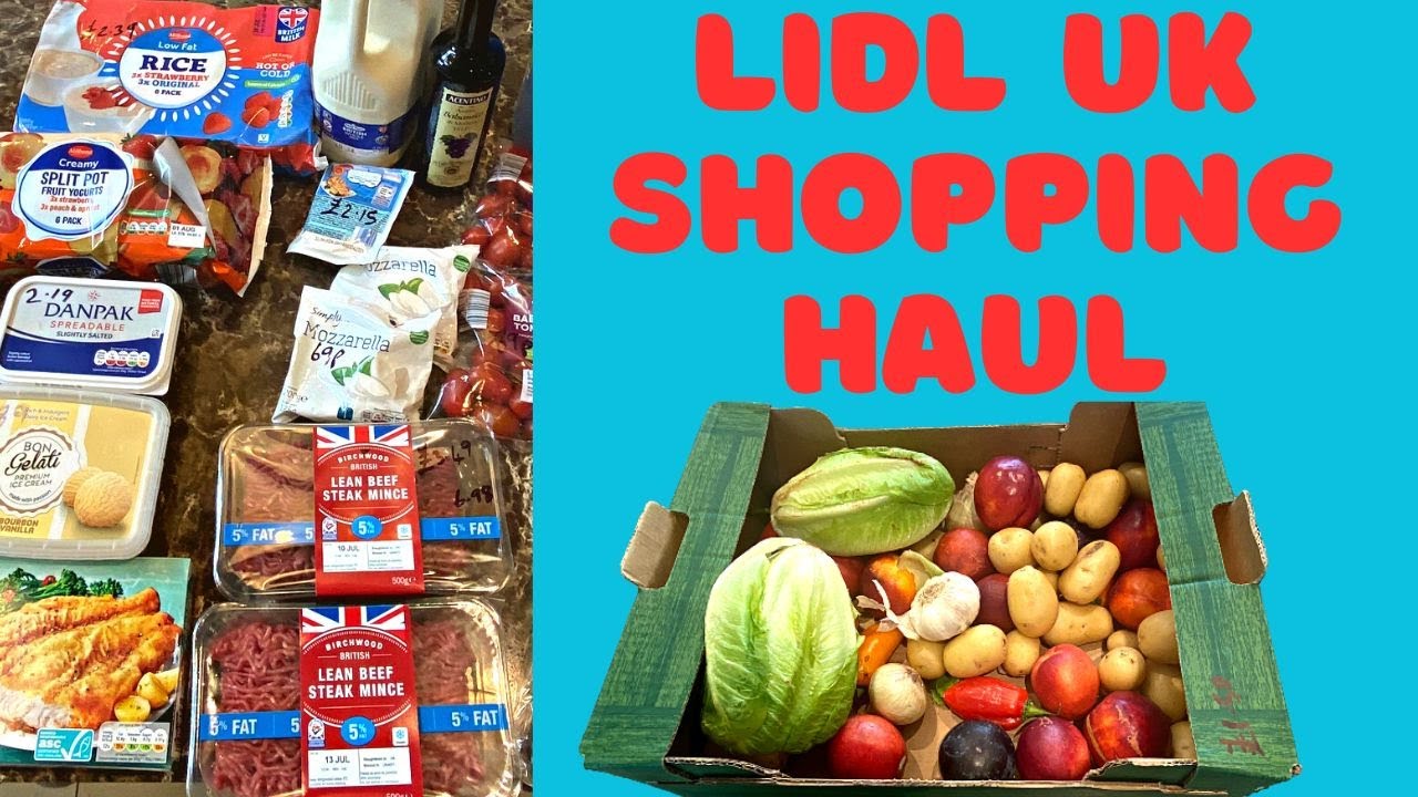 Lidl Shopping Haul + A Too Good To Waste Box  - Food Prices In The UK