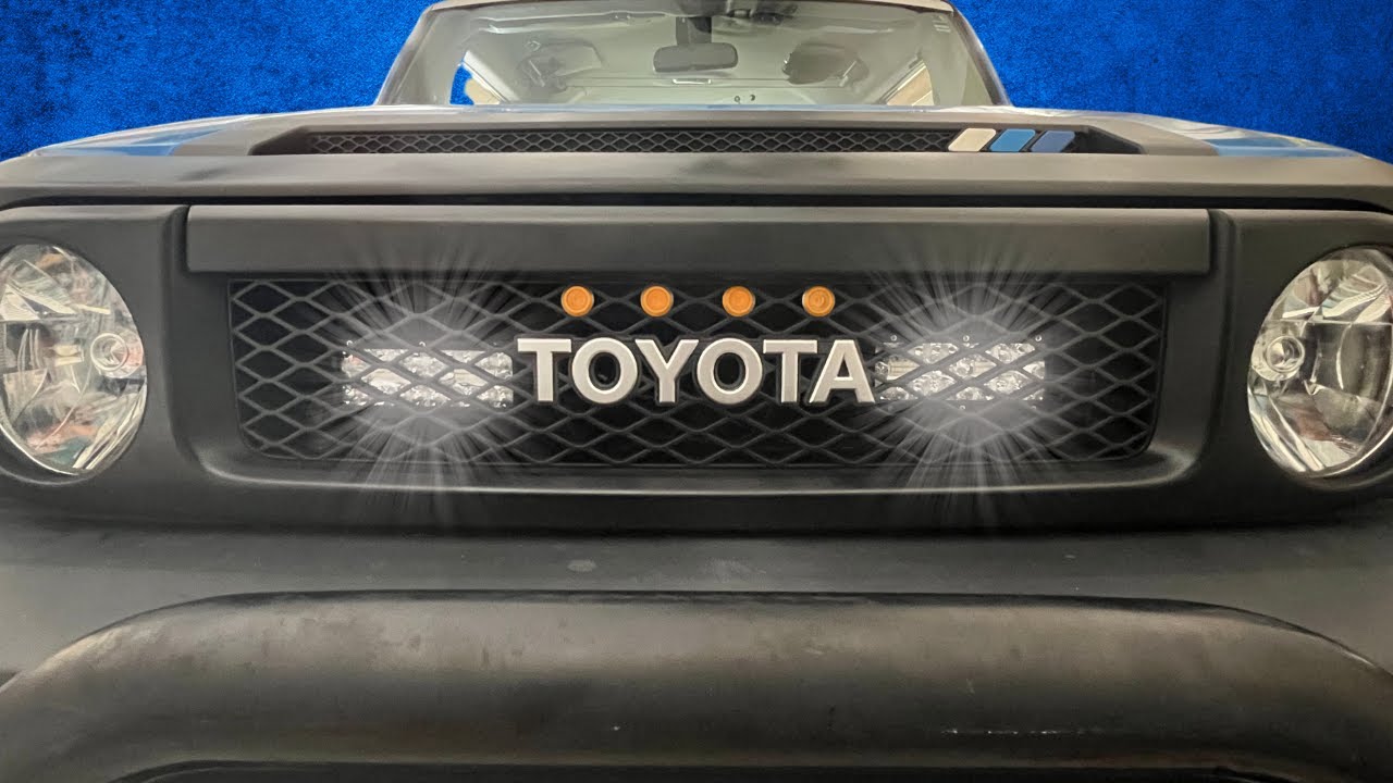 Stealth Grille Lights Install on FJ Cruiser