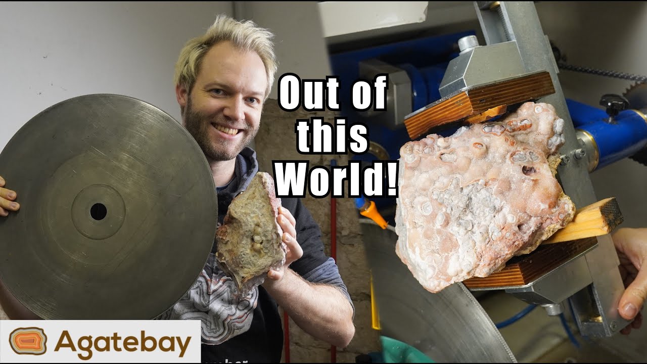 Out of this World! Cutting the best crazy Crazy Lace Agates ever!