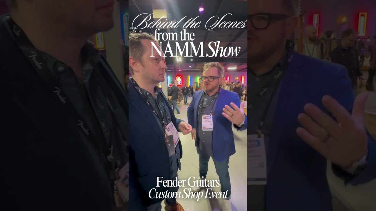 NAMM Show Recap: Fender Custom Shop Event 
