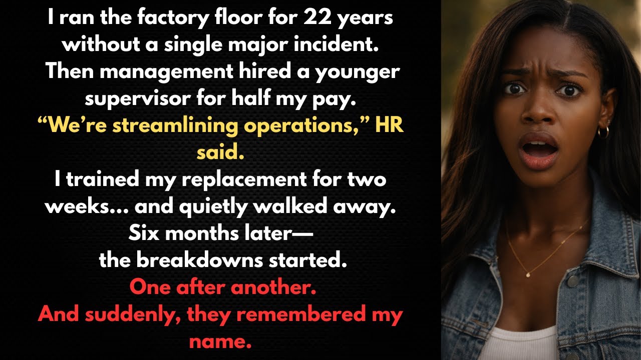 My Boss Cut Costs and Replaced Me After 22 Years — Six Months Later, the Factory Fell Apart