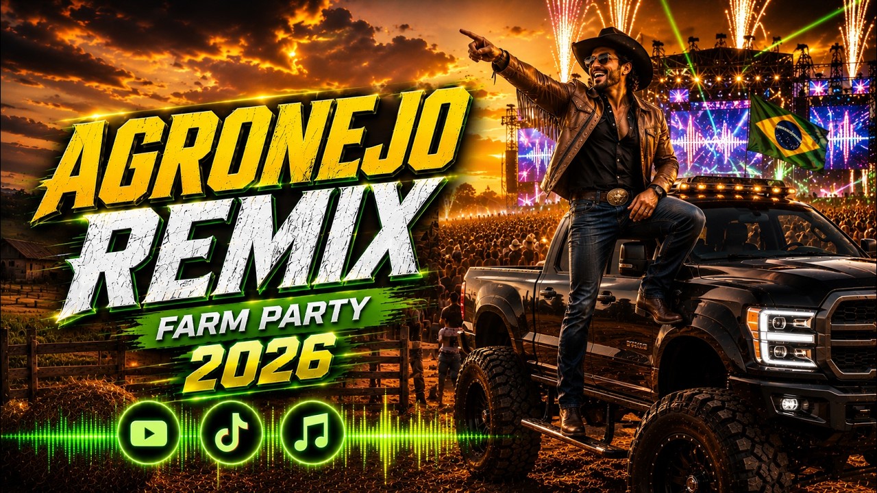 Agronejo Remix 2026 | BBQ Party Mood 🍻 | Nonstop Brazilian Remix Playlist