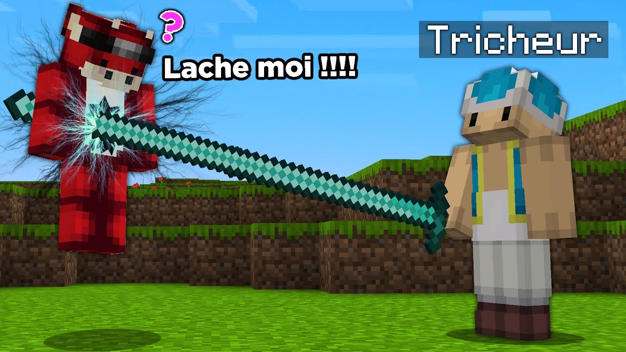 Il a Triché avec des Items GÉANT pour me Piéger lors d'un Manhunt !!